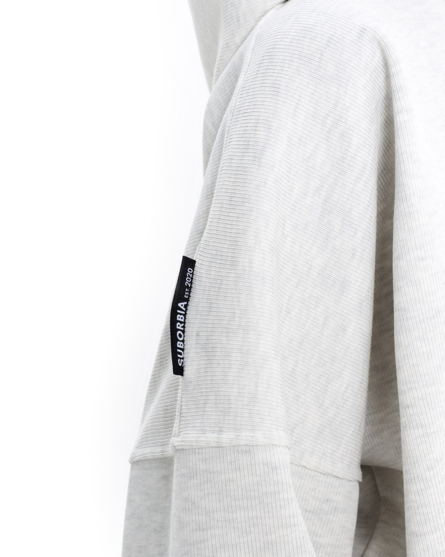 Костюм из облегченного вязаного футера Suborbia, цвет: серый меланж, 006886 купить онлайн