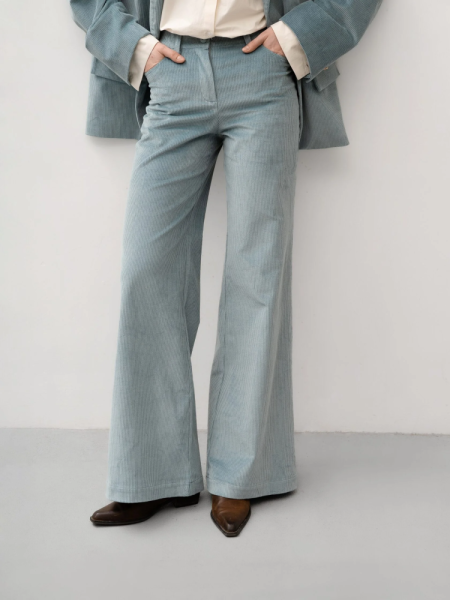 Брюки из вельвета