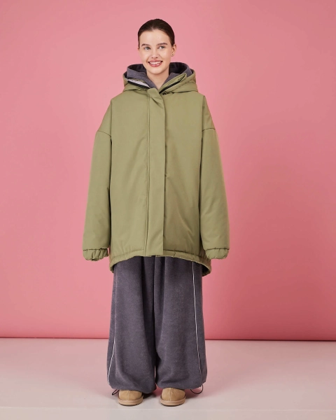 Бомбер лавр зима TABOO, цвет: зеленый, Blavr купить онлайн