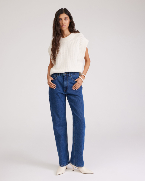 Прямые джинсы To be Blossom, цвет: blue 153007 |новая коллекция купить онлайн