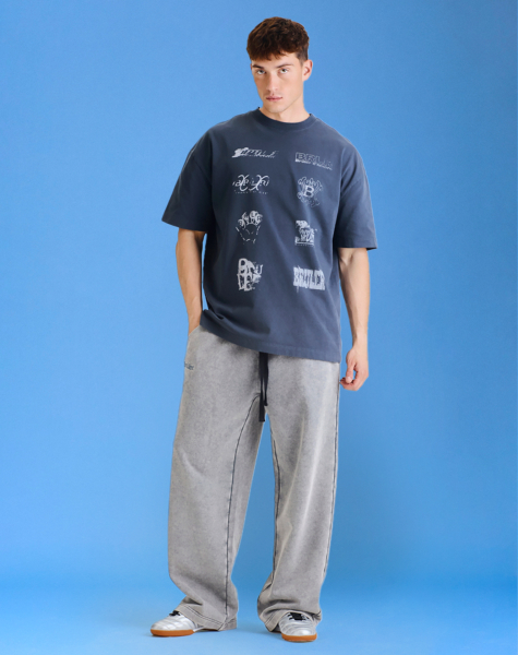 Футболка T-Shirt "Signature Poitrine" Grey Brûler d'Amour, цвет: grey, BS2404C-2225-31 купить онлайн