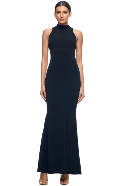 Платье макси с американской проймой