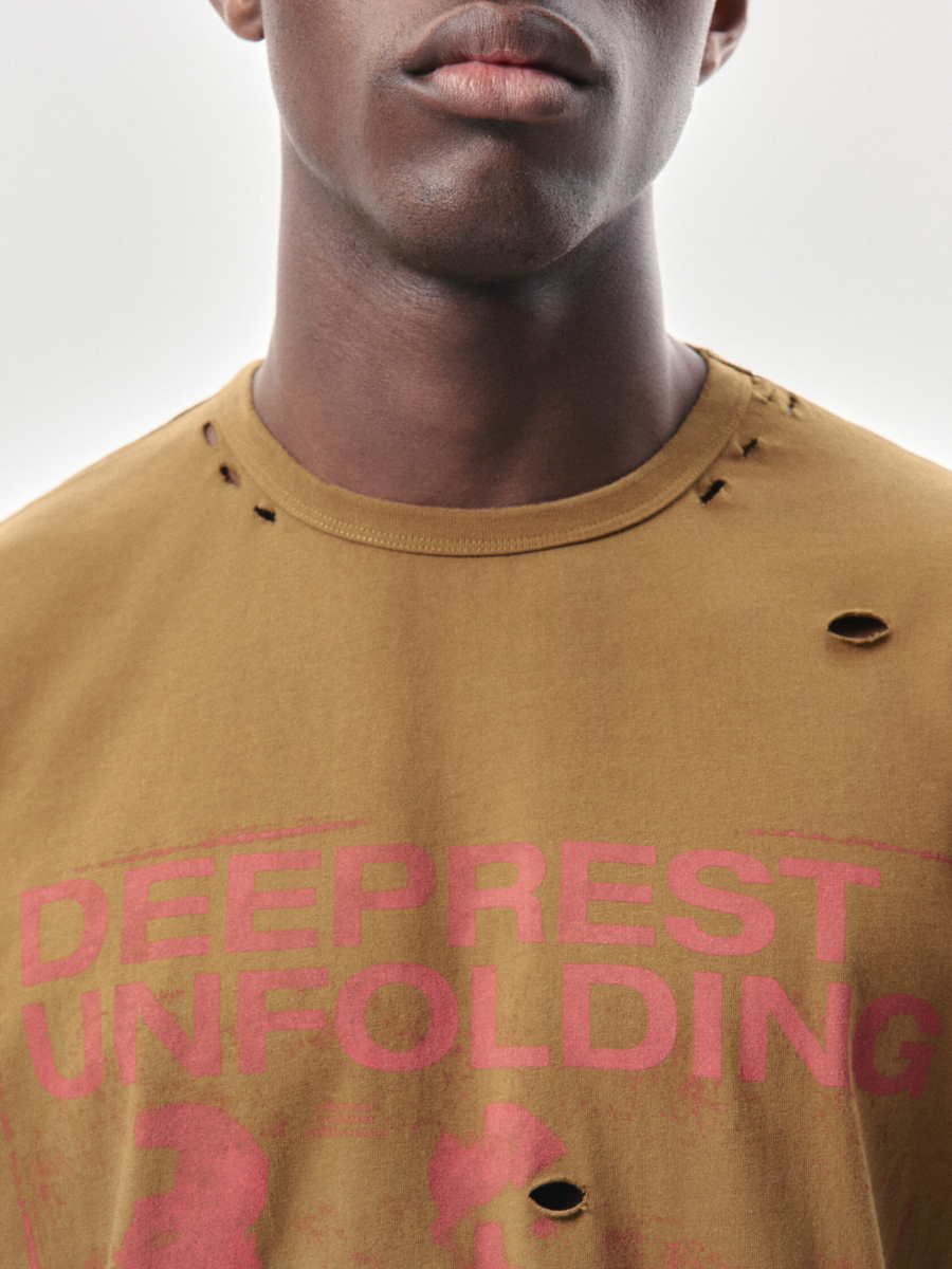 Футболка Открытие NAIPACHE, цвет: Кофейный, 2611009700 купить онлайн