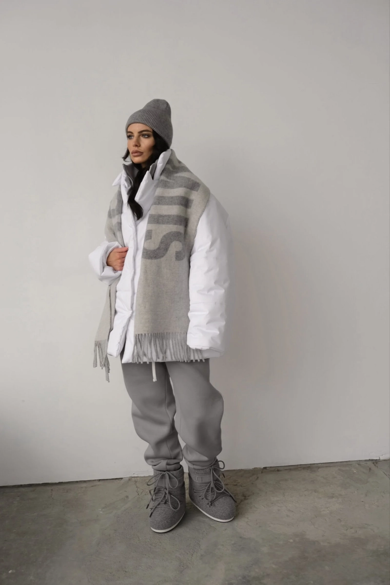 Пуховик SOFT MINI, цвет: белый, НФ-00000448 купить онлайн