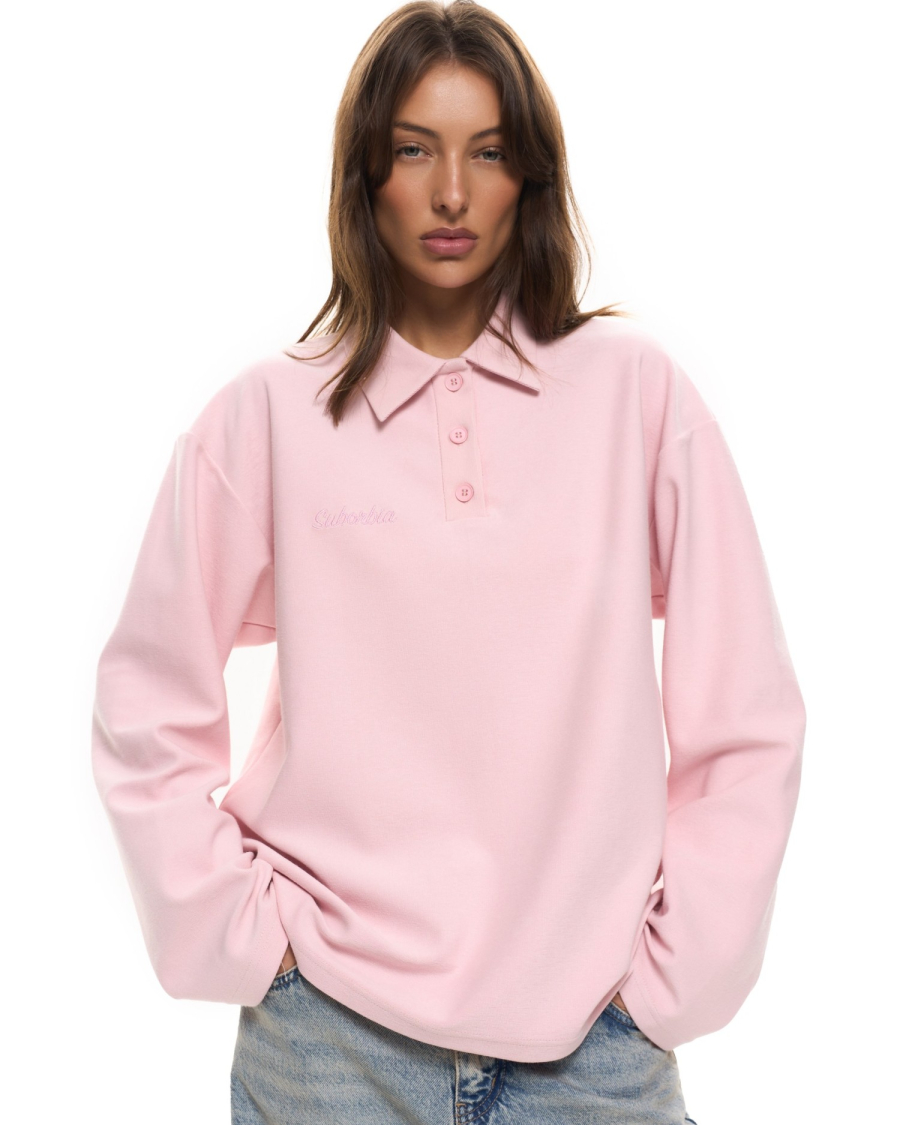 Поло FLOW FW25 Suborbia, цвет: PINK, 005850 купить онлайн