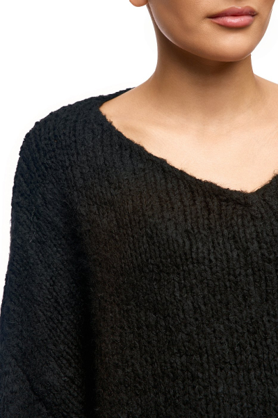 15728 Джемпер оверсайз SODAMODA, цвет: Черный, 15728 купить онлайн