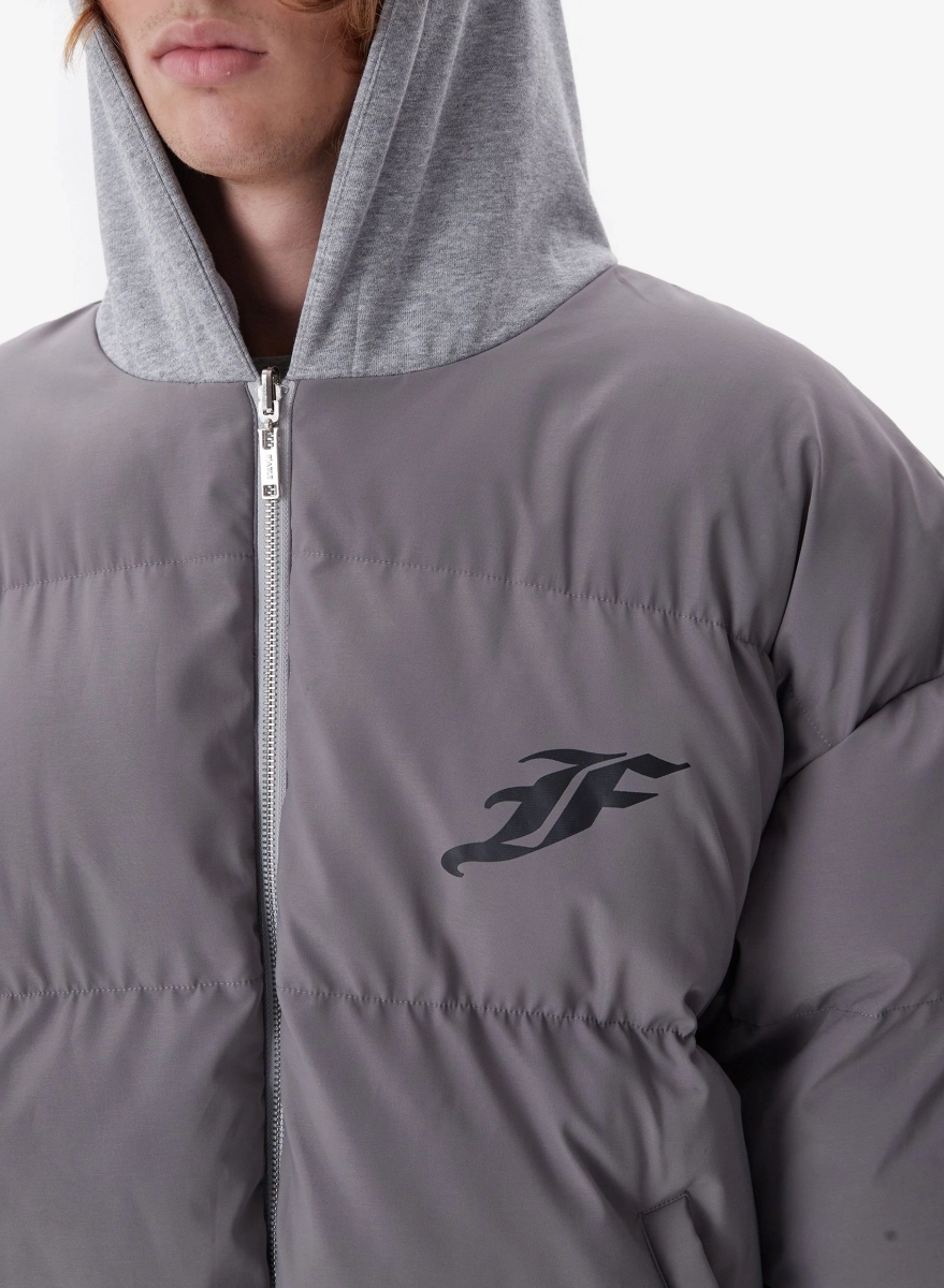 Бомбер REVERSIBLE FABLE, цвет: серый, BMBR-FBL-RVRSBL-GR купить онлайн