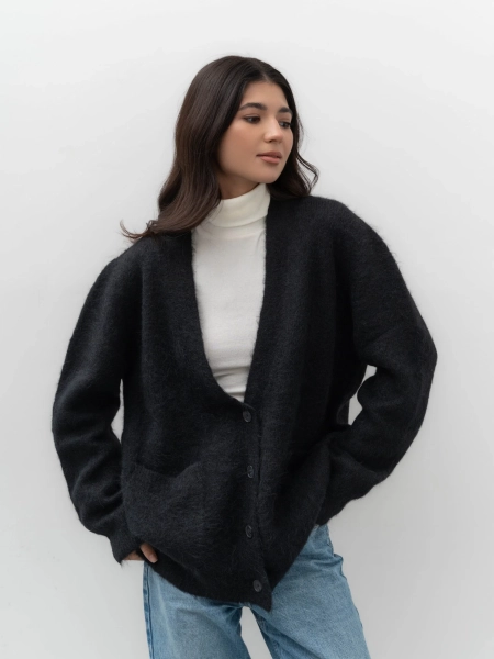 Кардиган Brodyaga TRES, цвет: графит, НФ-00002444 купить онлайн
