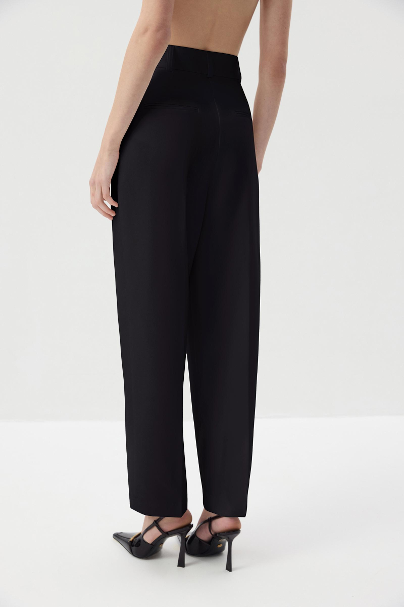 Брюки О-силуэта Charmstore, цвет: Черный, 101-461103-880 купить онлайн