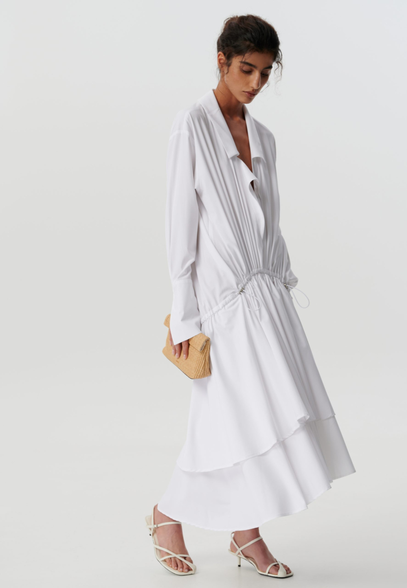 Платье "Побережье" CHUBA, цвет: белый, dress_coast купить онлайн