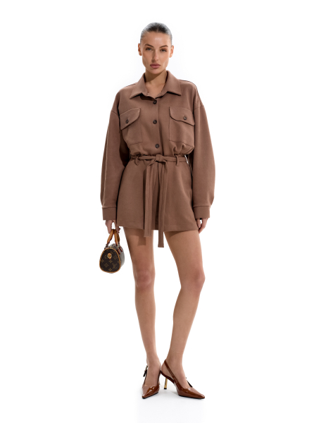 Комбинезон "1894" ANOTHER SELECT, цвет: коричневый, 00043 купить онлайн