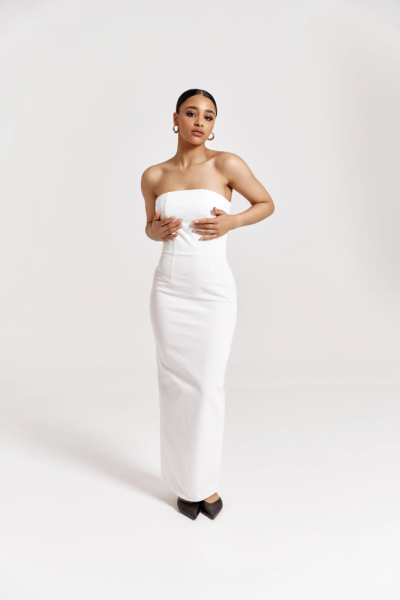 Платье DENIM WHITE