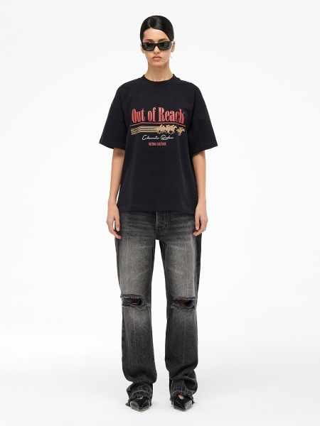 Футболка "Родео" OUT OF REACH, цвет: Черный, TSRODOBLK купить онлайн