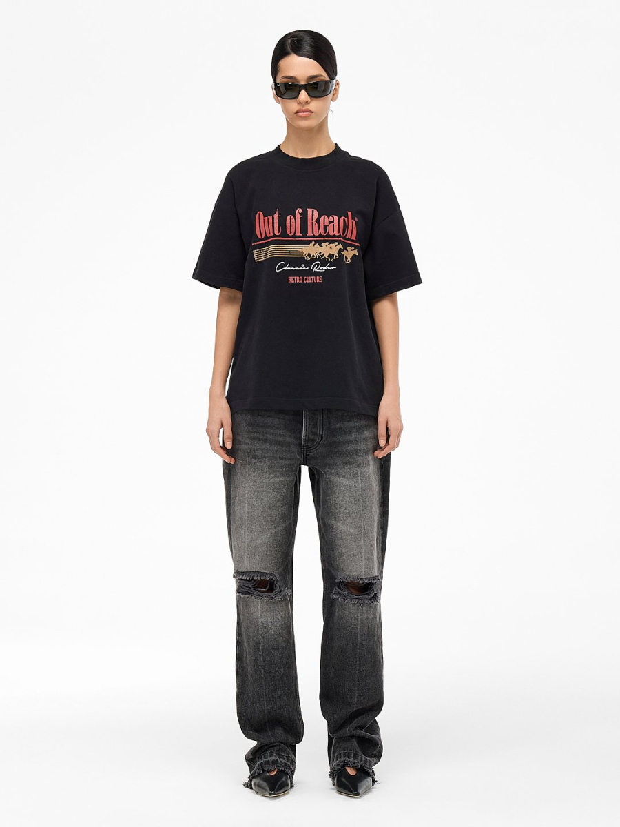 Футболка "Родео" OUT OF REACH, цвет: Черный, TSRODOBLK купить онлайн