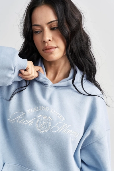 Худи Ледяной голубой Erist store, цвет: голубой, НФ-00003407 купить онлайн