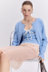 Кардиган из 100% хлопка TOPTOP, цвет: голубой TT.060.17212.600 |новая коллекция купить онлайн