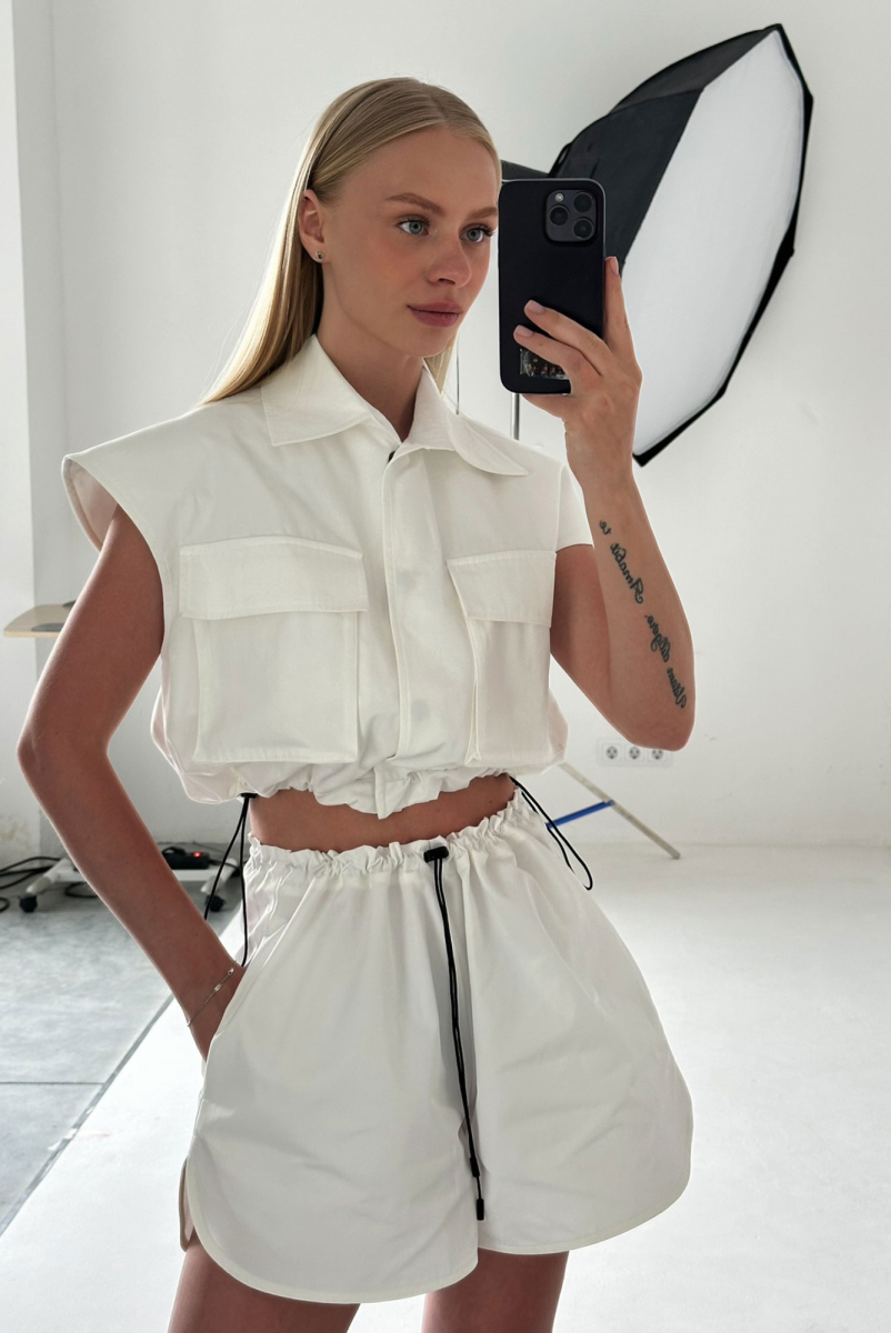 Шорты "Safari' Белый ULLA & LABEL .B