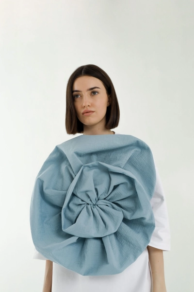 Платье Bloom WH/Blu