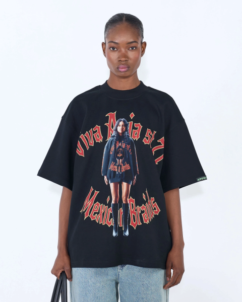Футболка MEXICAN BRAIDS BLACK