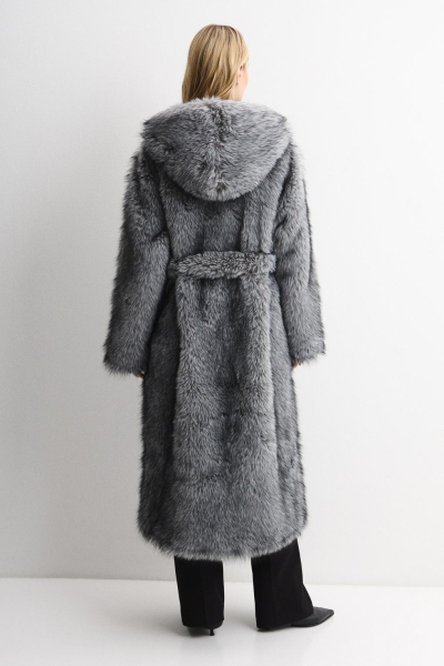 Шуба ROVED ENEVOO, цвет: серый, 07117 купить онлайн