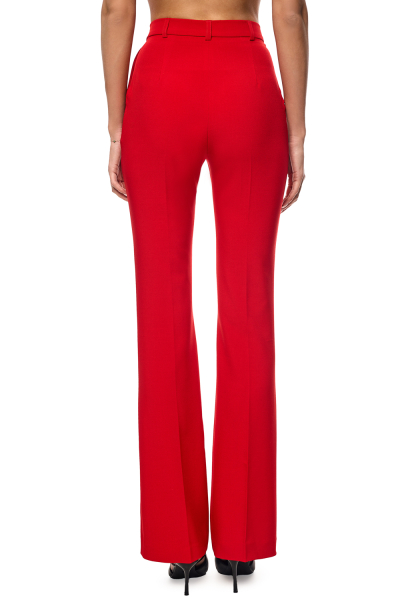 Брюки-клёш со стрелками SODAMODA, цвет: красный, 14790 купить онлайн