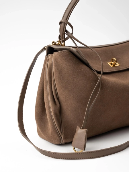 Сумка средняя через плечо brand salad, цвет: бежевый J-704-PHR 7895 купить онлайн