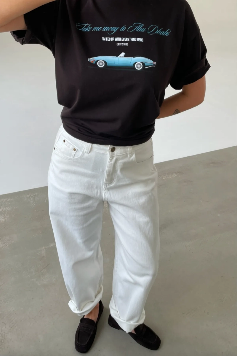 Футболка Абу-Даби Erist store, цвет: коричневый, НФ-00003343 купить онлайн