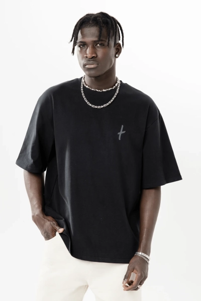 Футболка Black "T-Shirt" types, цвет: Черный,  купить онлайн