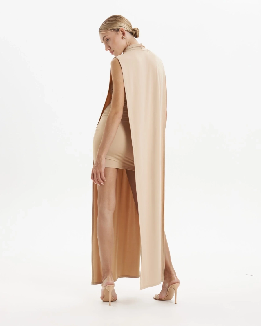 Туника СВЕРХУ M31DESIGN, цвет: BEIGE РТ-00000376 |новая коллекция купить онлайн