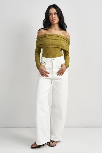 Лонгслив ажурный в цвете Оливковый Erist store, цвет: оливковый, НФ-00003528 купить онлайн