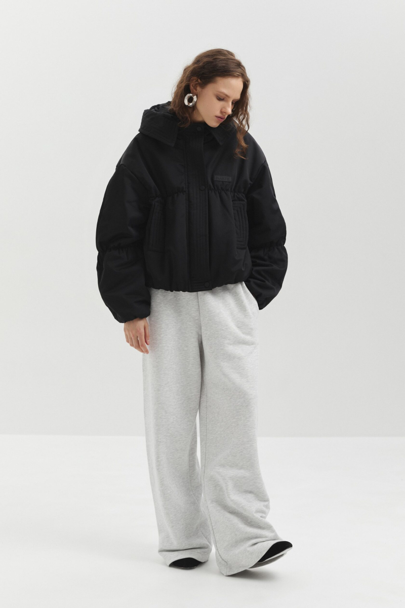 Куртка укороченная marte, цвет: Черный,  купить онлайн