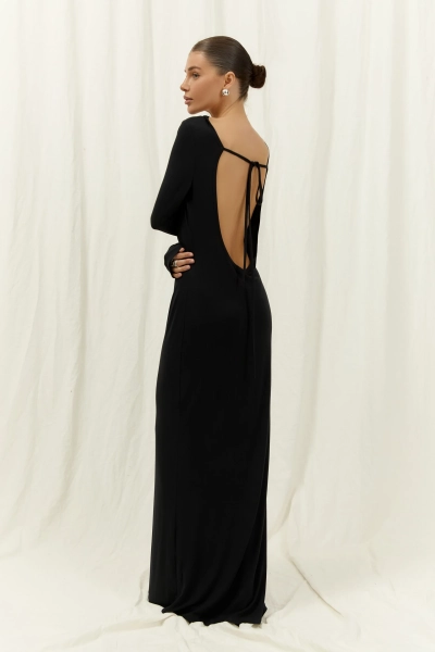 Платье open back long