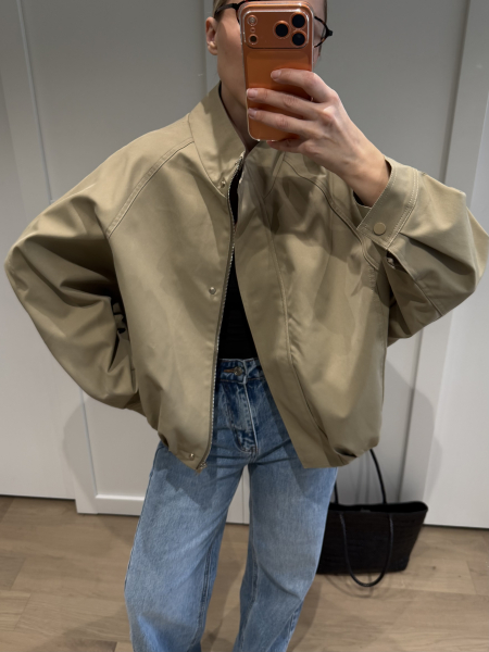 Бомбер НИ ИМЕНИ, НИ ПОХОЖИХ, цвет: хаки, 00-00000010 купить онлайн