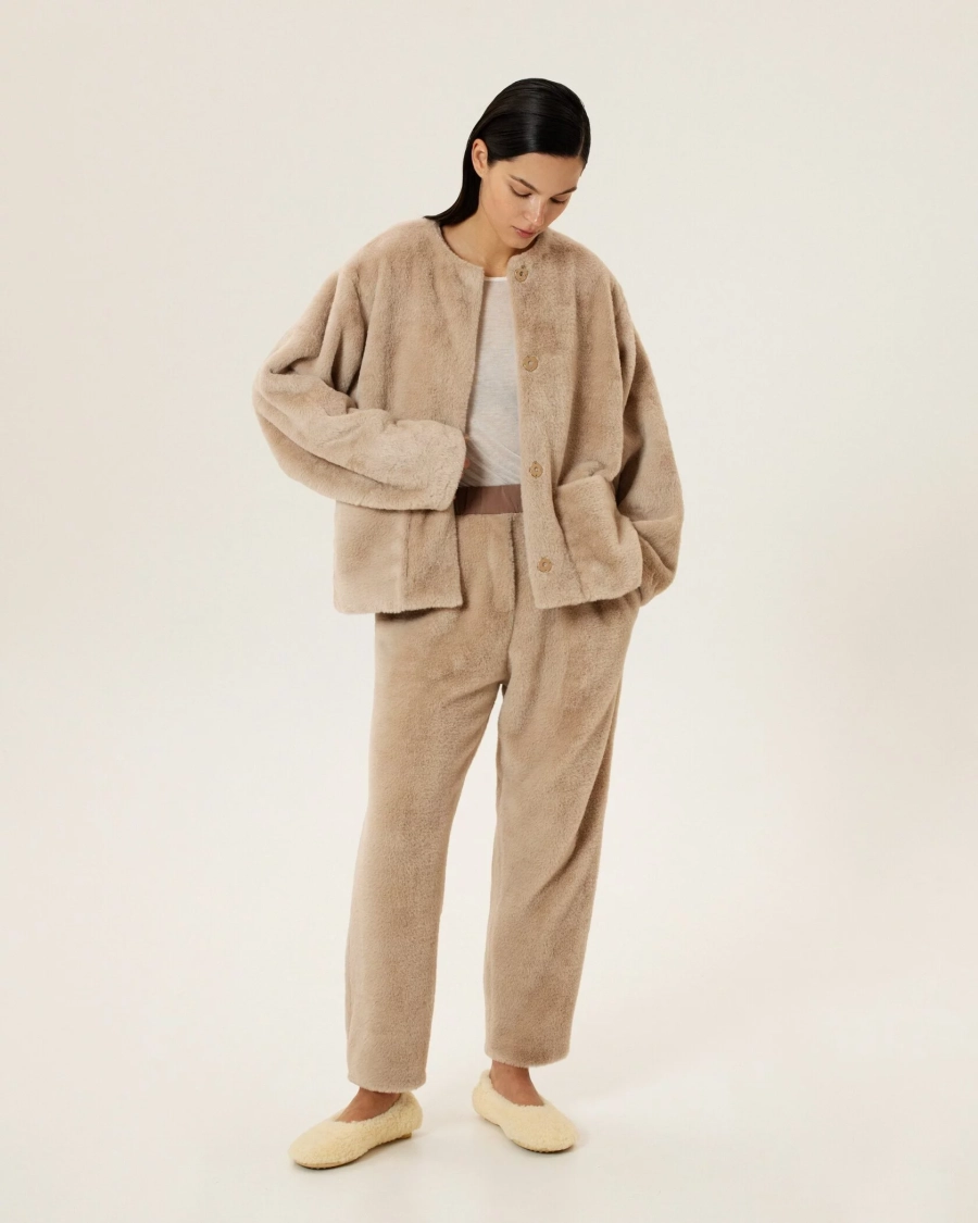 Кардиган трикотажный DESSERT Anmuse, цвет: бежевый, CRD24W117-DS-1 купить онлайн