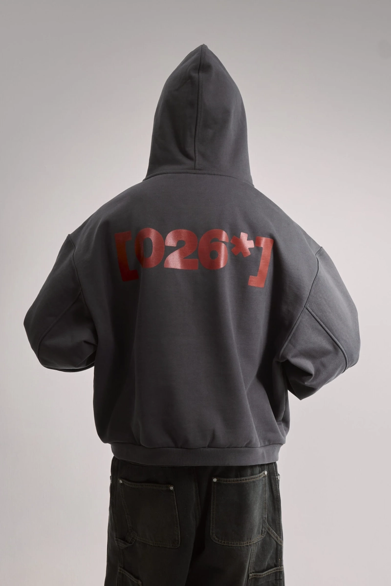 Худи 026 types, цвет: серый, 00-00003141 купить онлайн