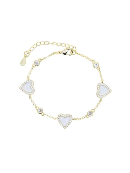Браслет Hearts Xoxo white