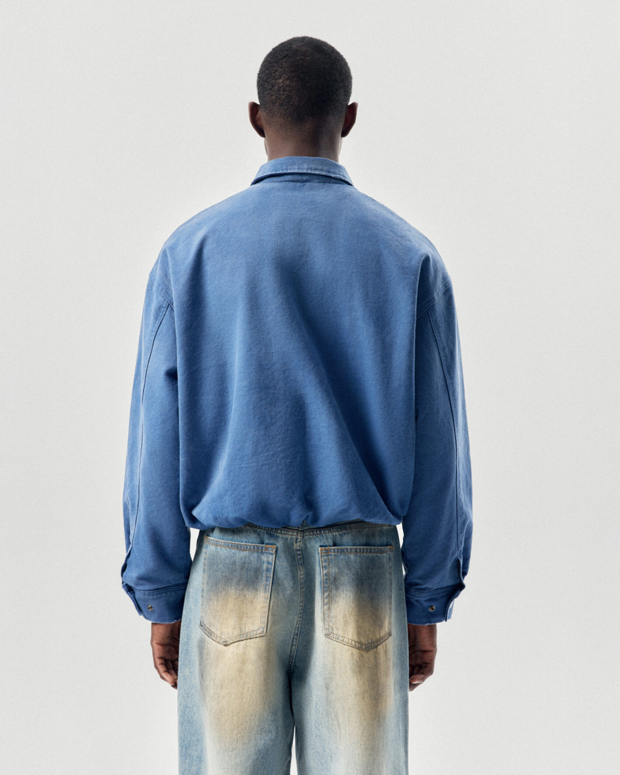 Куртка деним NAIPACHE, цвет: синий, 2614013200 купить онлайн