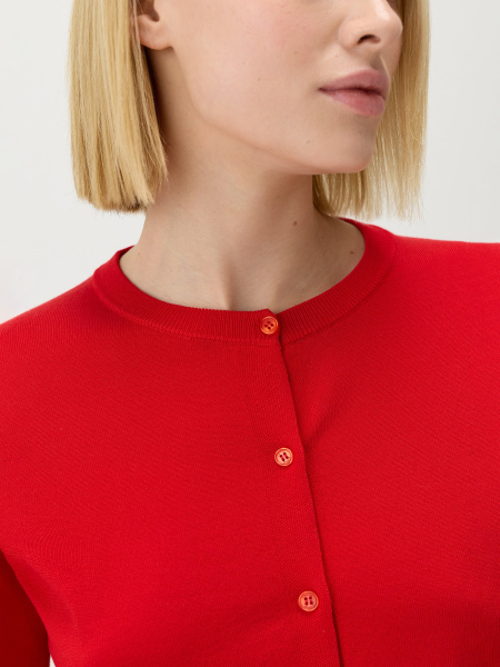 Укороченный кардиган Conso, цвет: красный, KCM 260757 - красный купить онлайн