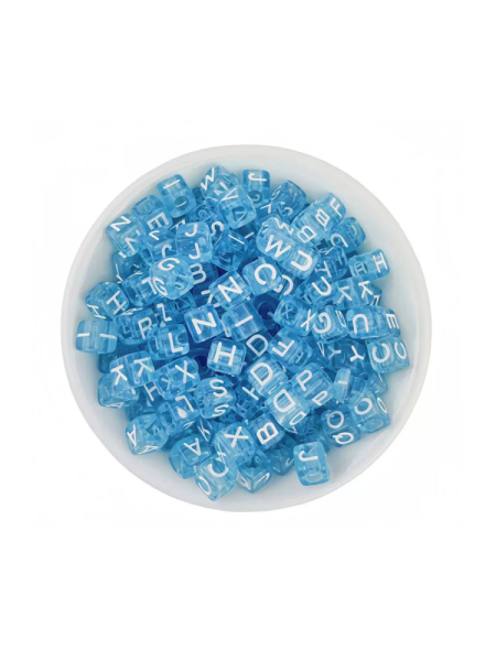 Набор для кастомизации квадратные бусины 100 шт