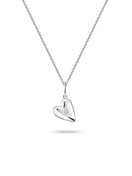 Подвес LOVE с фианитом