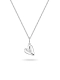 Подвес LOVE с фианитом LU JEWEL, цвет: серебро, 29800059961359 купить онлайн