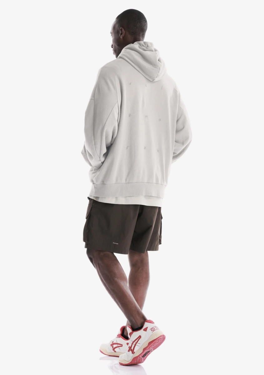 Пуловер-худи KRAKATAU, цвет: пепельно-белый, Fu122-43 купить онлайн