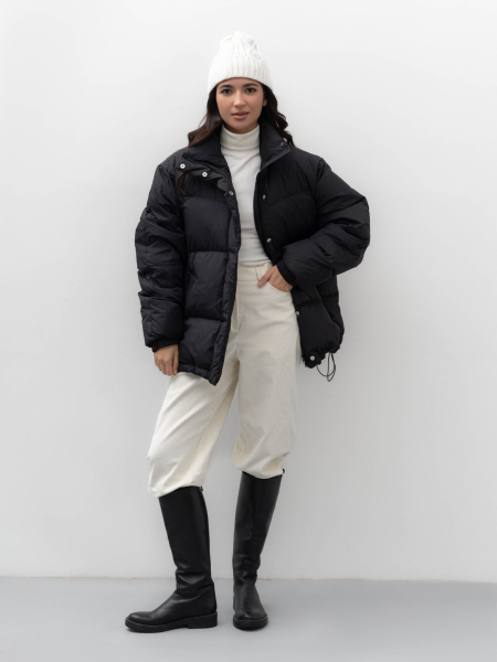 Пуховик Base TRES, цвет: Черный, НФ-00002438 купить онлайн