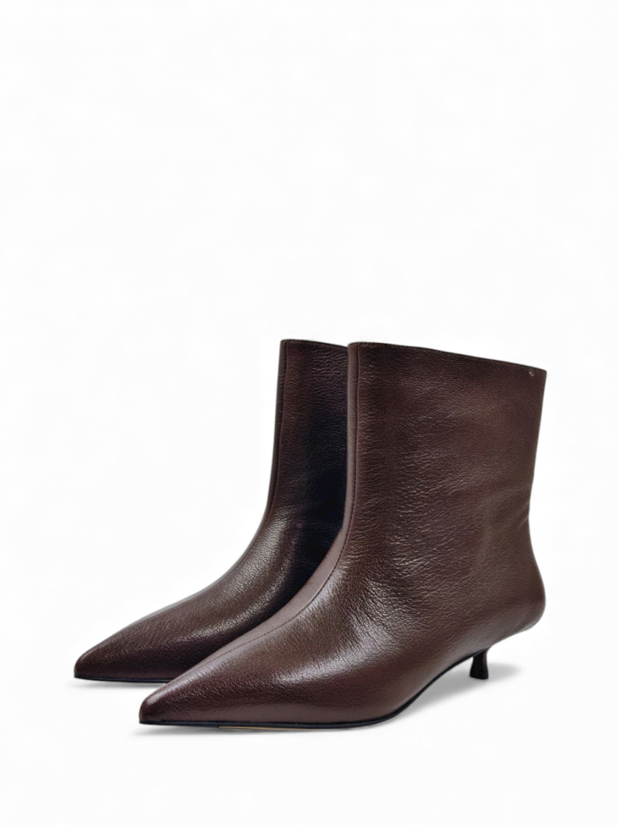 Ботильоны демисезонные из натуральной кожи GRANDERA, цвет: коричневый nv7w1039d-5-r94-y2486 (890) купить онлайн