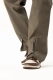 Штаны зип Haki "Zipper-pants" types, цвет: хаки,  купить онлайн