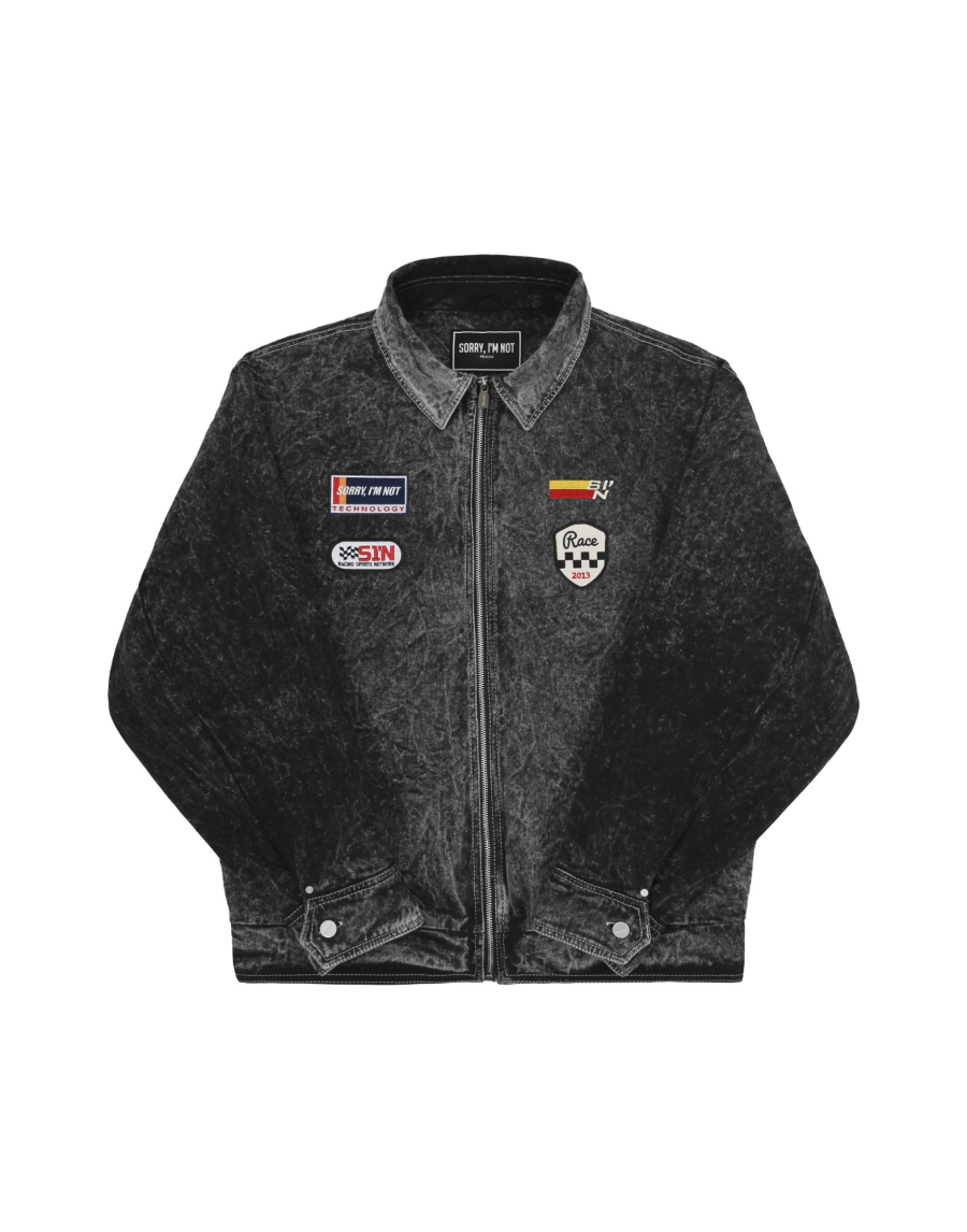 Куртка RACE JACKET SORRY, I’M NOT, цвет: графит,  купить онлайн