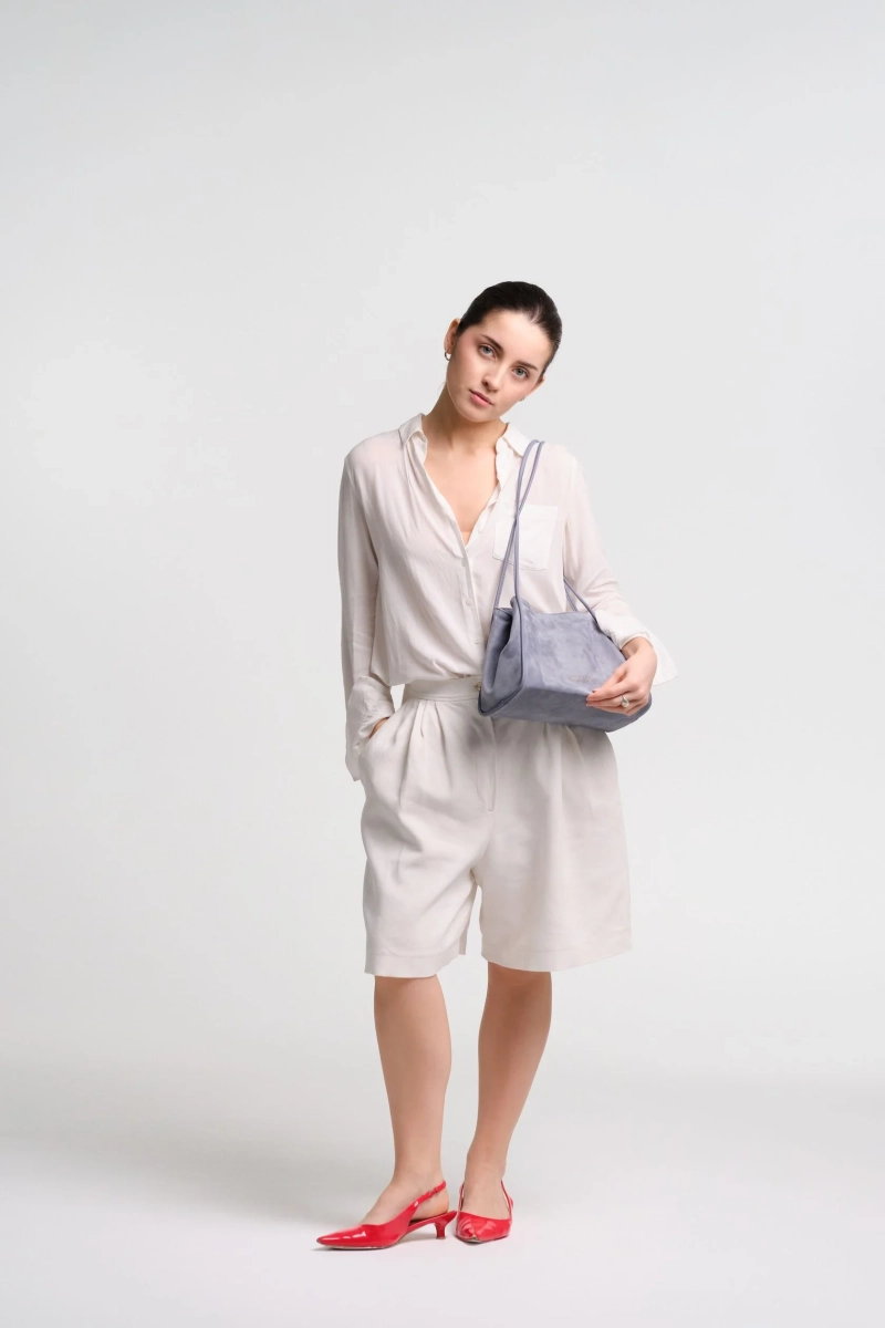 Сумка «Лимон» мини / «Lemon» VOLCHEK, цвет: голубой E16 купить онлайн