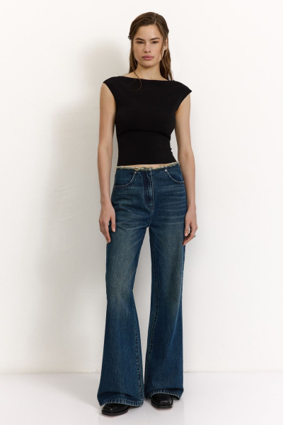 Джинсы из 100% хлопка TOPTOP, цвет: синий TT.036.17633.620 |новая коллекция купить онлайн