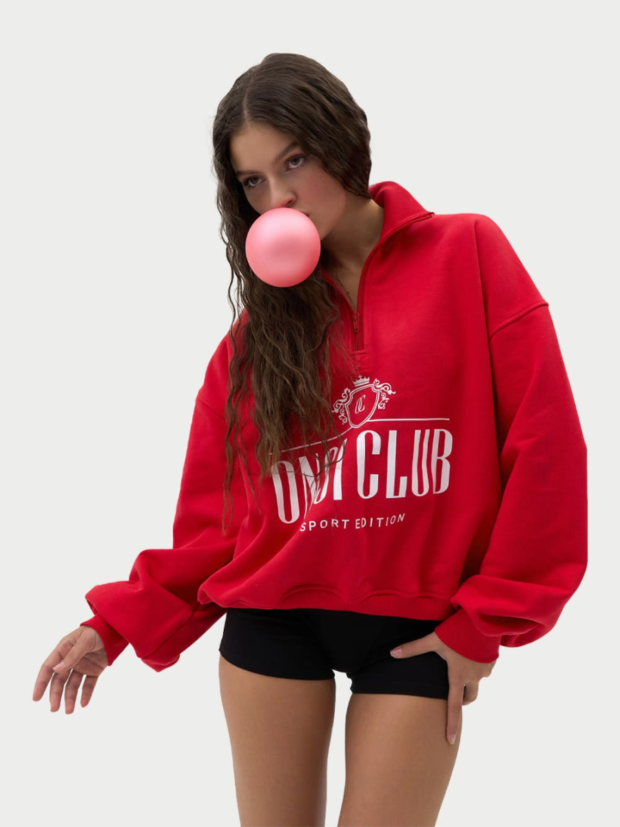 Анорак утепленный "ONSI CLUB" ONSI, цвет: RED,  купить онлайн