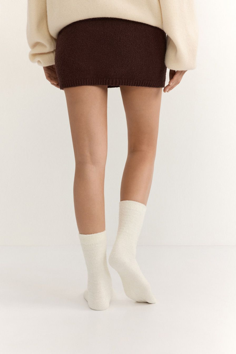 Махровые носки TOPTOP, цвет: молочный TT.082.18107.120 купить онлайн